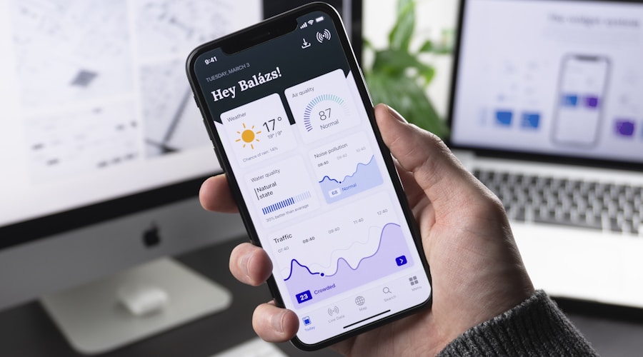 Mobile-first design comparison on phone and desktop